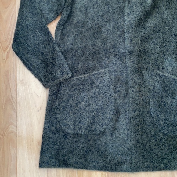 Cyrus Olive Hooded Cardigan / Jacket